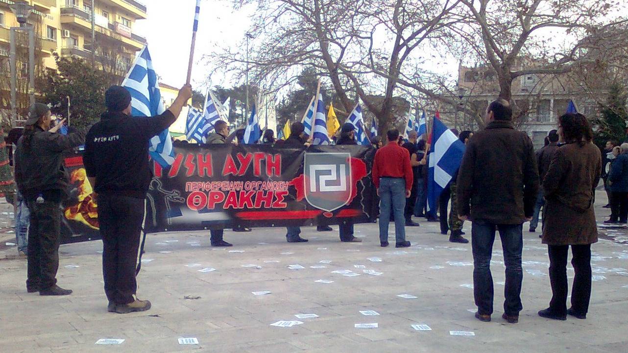 Retour de la violence en Grèce avec le parti Aube dorée